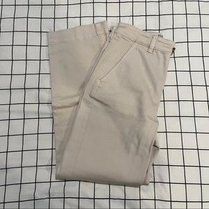 NWOT Everlane Straight-Leg Crop in Sandstone